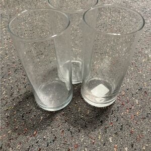 Elegant Clear Glass Vases